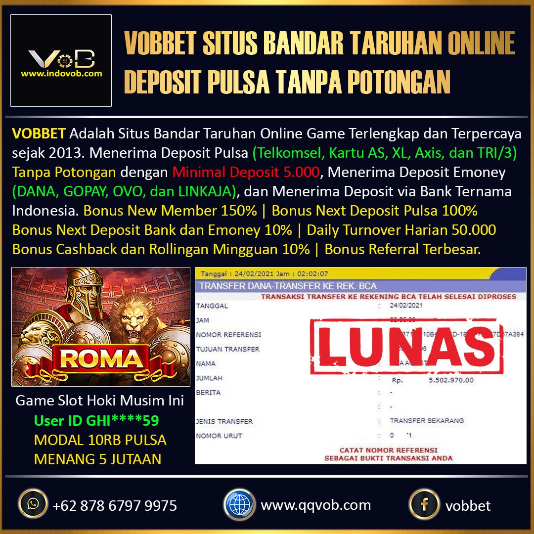 Situs Judi Slot Online Deposit 5000